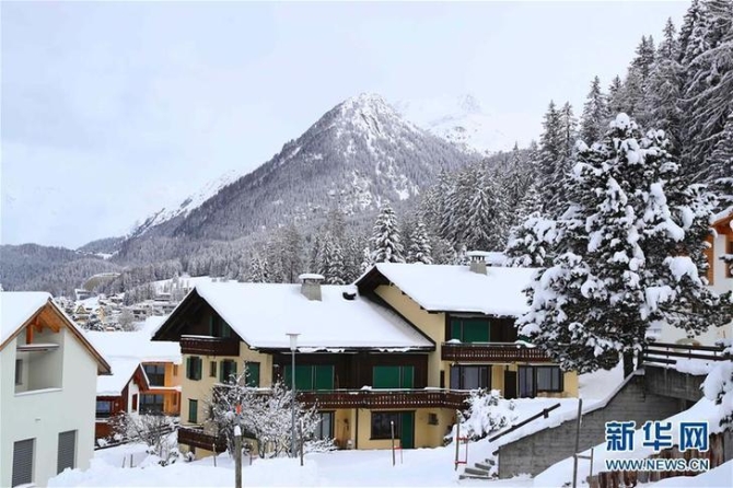 冰雪小鎮(zhèn)達沃斯