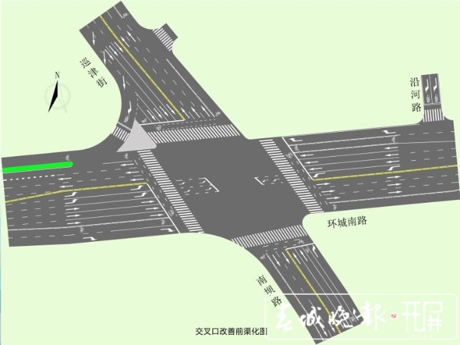 昆明雙龍橋路口交通調(diào)整 (1).jpg