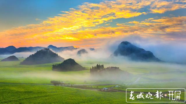 百萬畝油菜花開出千萬種姿態(tài)！此刻，最美的羅平等你來