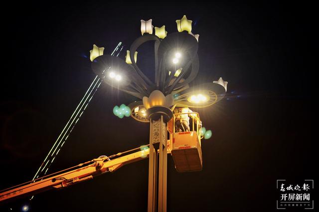 昆明夜景(龍宇丹 攝)