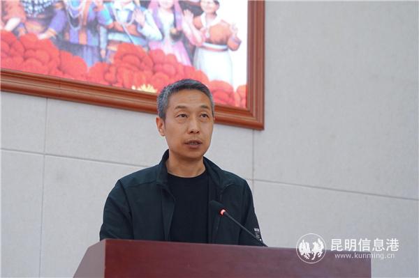 3、昆明市教育體育局調(diào)研員許松亭講話