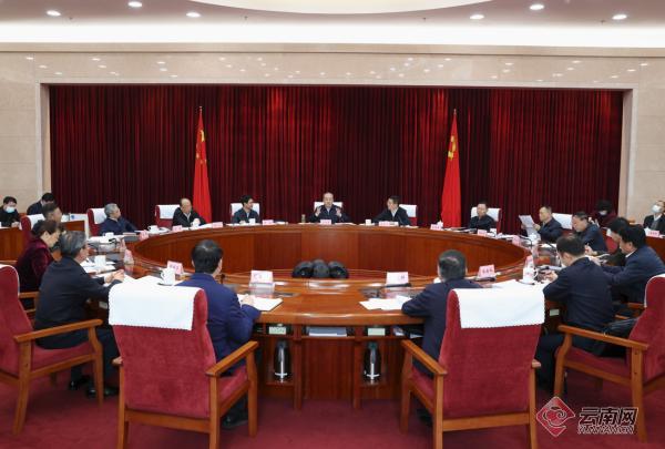 3月23日,省委常委會召開會議。記者 周燦 攝