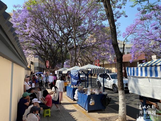 昆明教場中路( 春城晚報-開屏新聞記者 周柯妤 攝)