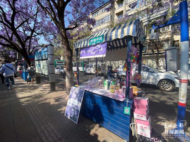 昆明教場中路( 春城晚報-開屏新聞記者 周柯妤 攝)