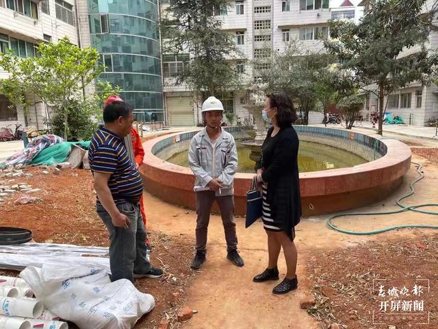 昆明官渡區(qū)計劃完成老舊小區(qū)改造78個 羅宗偉 通訊員 郭武輝 鄔艷芳 攝