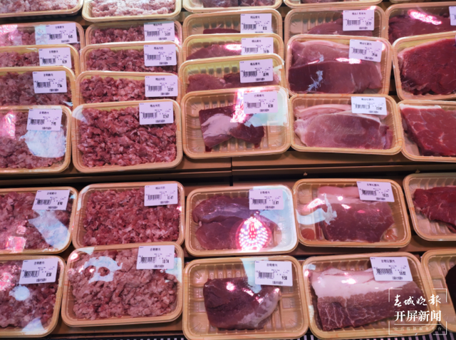 昆明豬肉（春城晚報(bào)-開屏新聞?dòng)浾?孫江葒 攝）