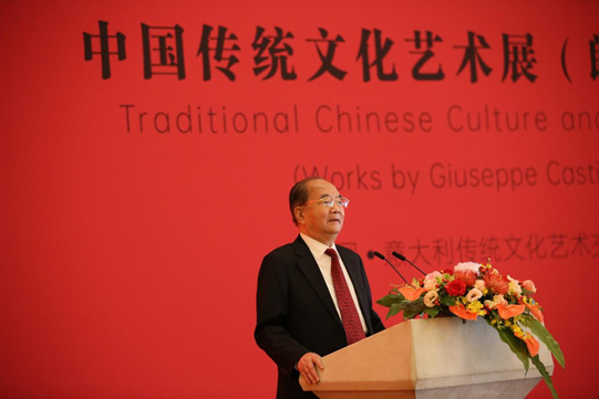 中國傳統(tǒng)文化藝術(shù)展（郎世寧作品）開幕式在京舉行1