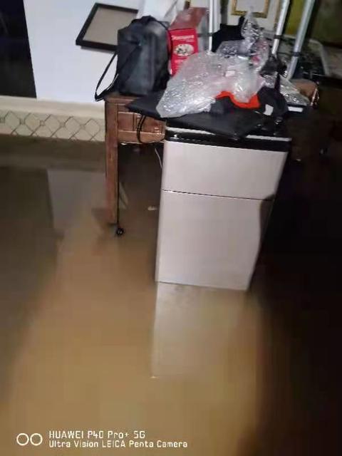 昆明這個小區(qū)又被淹了(供圖)