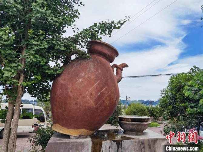 圖為花茂村。　周燕玲 攝