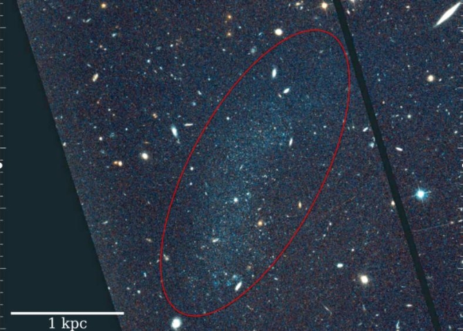 身懷“隱身”絕技的星系