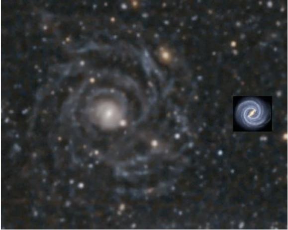 身懷“隱身”絕技的星系