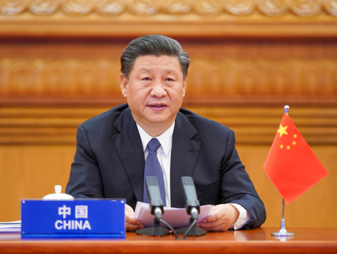 3月26日，國家主席習近平在北京出席二十國集團領(lǐng)導人應(yīng)對新冠肺炎特別峰會并發(fā)表題為《攜手抗疫 共克時艱》的重要講話。.png