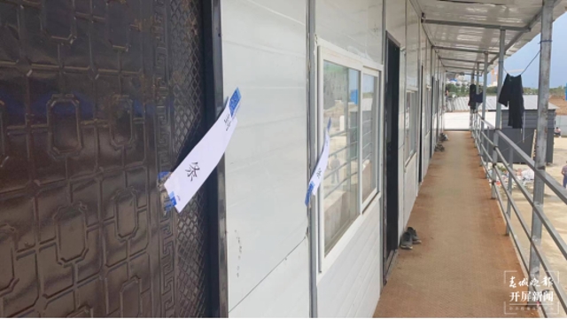 未執(zhí)行疫情防控相關規(guī)定，騰沖兩公司被封停?。ù撼峭韴?開屏新聞記者 崔敏攝影報道）