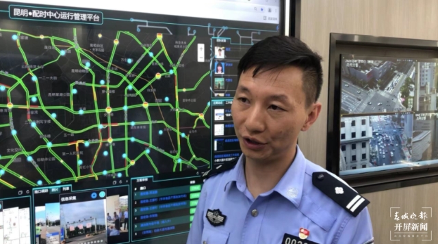 “簡(jiǎn)直太幸運(yùn)！”昆明300多個(gè)路口實(shí)施“綠波帶”，市民駕車很舒心 春城晚報(bào)-開屏新聞?dòng)浾?劉嘉 攝影報(bào)道