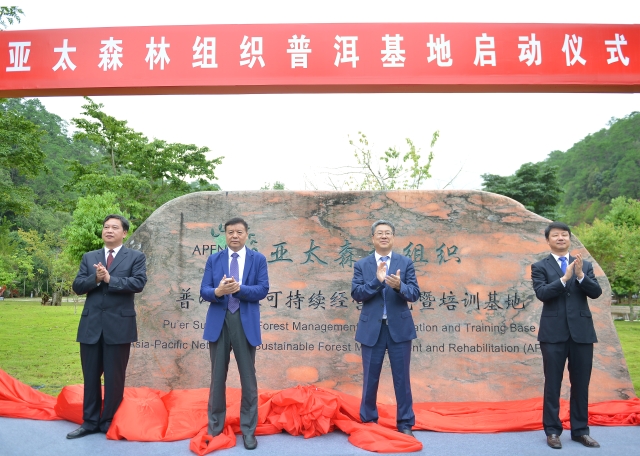 亞太森林組織森林可持續(xù)經(jīng)營示范暨培訓(xùn)基地落戶云南普洱（供圖）
