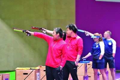 射擊跳水再奪三金 “00后”小將表現(xiàn)搶眼