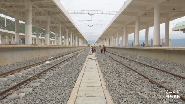 完成70%！大瑞鐵路保山站站房建設(shè)進(jìn)入裝修裝飾階段