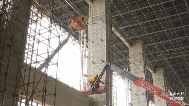 完成70%！大瑞鐵路保山站站房建設(shè)進(jìn)入裝修裝飾階段