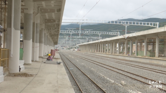 完成70%！大瑞鐵路保山站站房建設(shè)進(jìn)入裝修裝飾階段