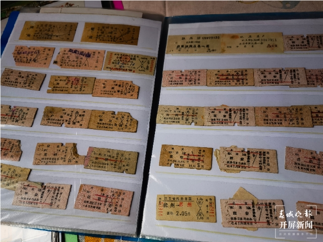 40年收藏2000多張門票！昆明62歲老人見證中國時代變遷