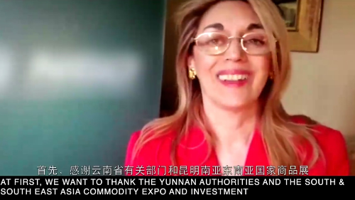 阿根廷NGD咨詢集團(tuán)首席董事Monica 直播截圖 阿根廷NGD咨詢集團(tuán)首席董事Monica 直播截圖