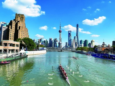 爽！煦煦和風(fēng)拂浦江……