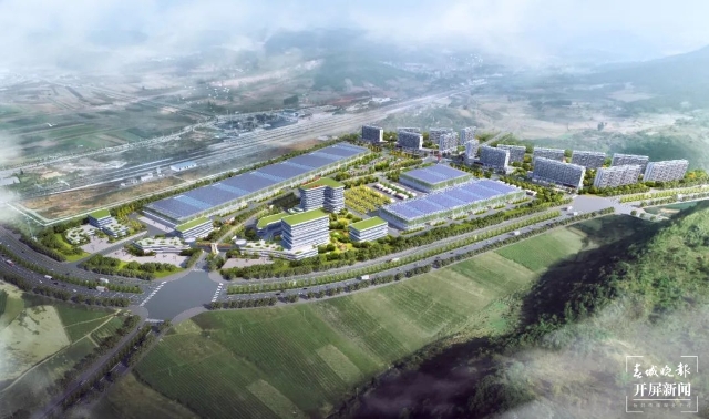 丘北縣普者黑國(guó)際農(nóng)產(chǎn)品商貿(mào)港（冷鏈物流中心）項(xiàng)目效果圖