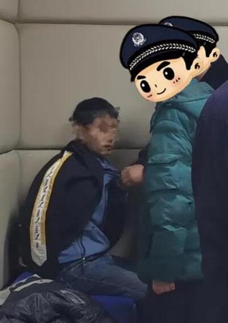 昆明官渡警方速破奇葩案(供圖)