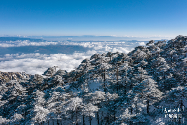 蒼山洗馬潭索道將全線停運維護，想看雪要再等幾天！ 通訊員 羅鑄 攝