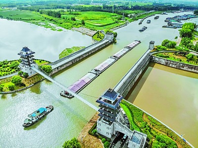 江蘇淮安:擁抱運(yùn)河 再續(xù)華章 江蘇淮安:擁抱運(yùn)河 再續(xù)華章