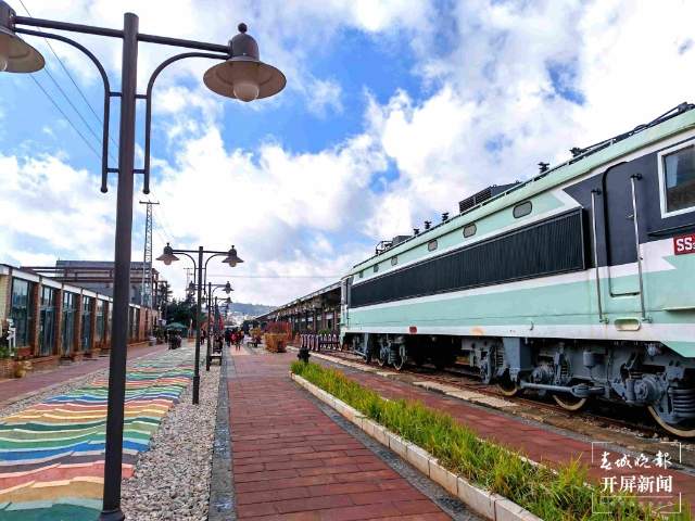 曲靖市沾益區(qū)老火車站(開屏新聞記者 蔣瓊波 攝)