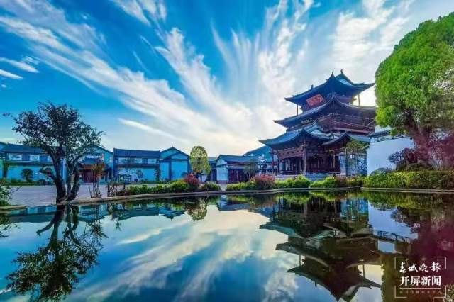 大理劍川書香年味濃（開屏新聞記者 劉文波 攝）