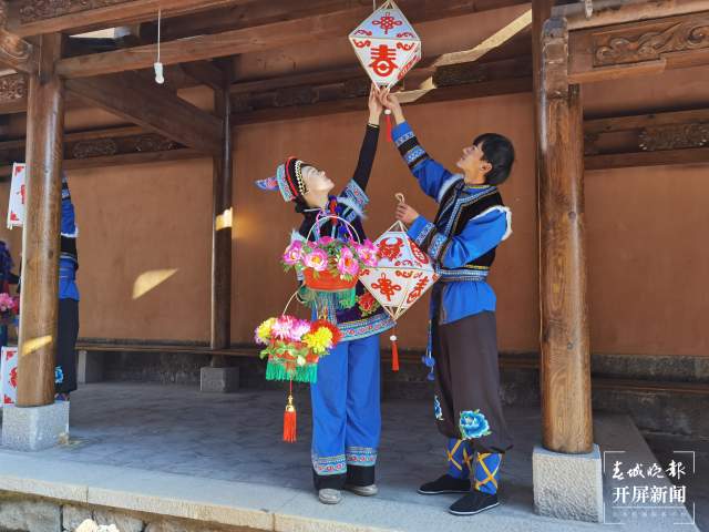 大理劍川書香年味濃（開屏新聞記者 劉文波 攝）