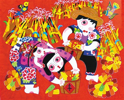 賞年畫 過(guò)大年