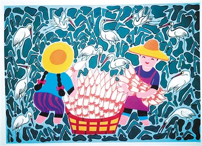 賞年畫 過(guò)大年