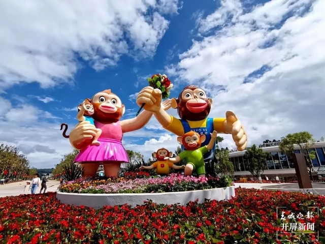 煥新中的世博園持續(xù)吸粉，今年國慶假期游客同比上漲73%