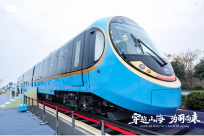 好消息！今年底，游客可乘有軌電車(chē)游覽玉龍雪山啦！（供圖）