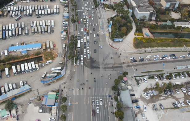 昆明綠蔭大道與前興路交叉口優(yōu)化調(diào)整