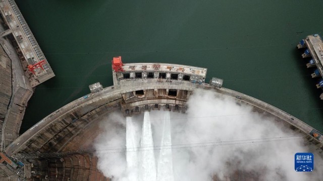 白鶴灘水電站水墊塘完成首次檢查恢復(fù)使用