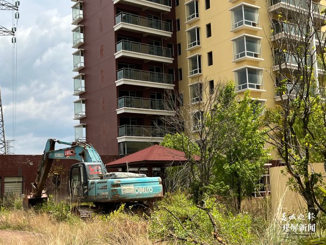 陽宗海成功化解一處爛尾樓，這個小區(qū)年底可實現(xiàn)交房 楊質(zhì)高 攝