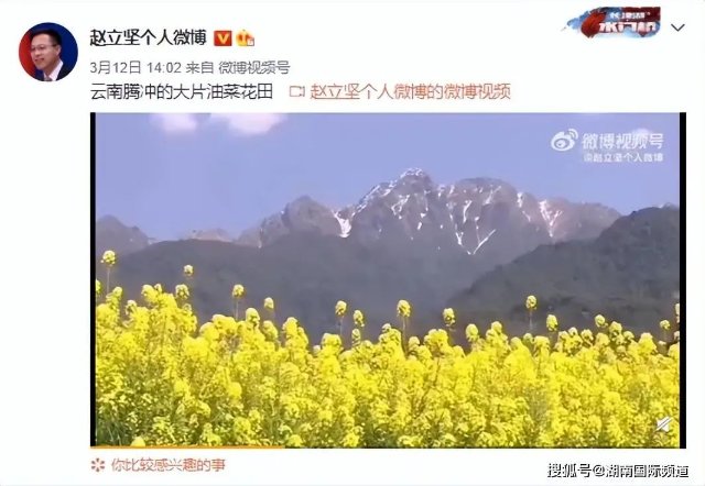 第四次！外交部發(fā)言人趙立堅又點贊云南啦！這次是因為……