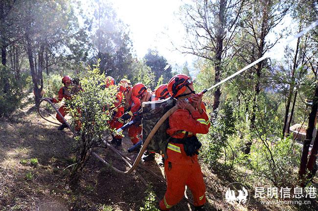 2 景區(qū)以水滅火演練 2 景區(qū)以水滅火演練