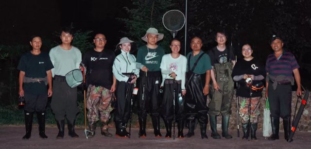 中科院昆明動(dòng)物研究所科研人員發(fā)現(xiàn)純種江西大鯢野生種群(供圖)