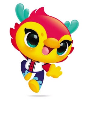 吉祥物“隆隆”。 　　資料圖