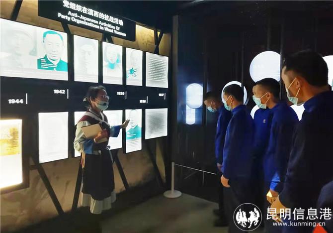 了解滇西抗戰(zhàn)活動中的杰出代表。王杰攝