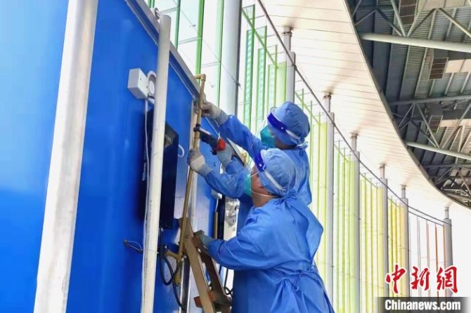 “四葉草”正式關(guān)艙維保人員化身方艙守護(hù)者堅(jiān)守50多天