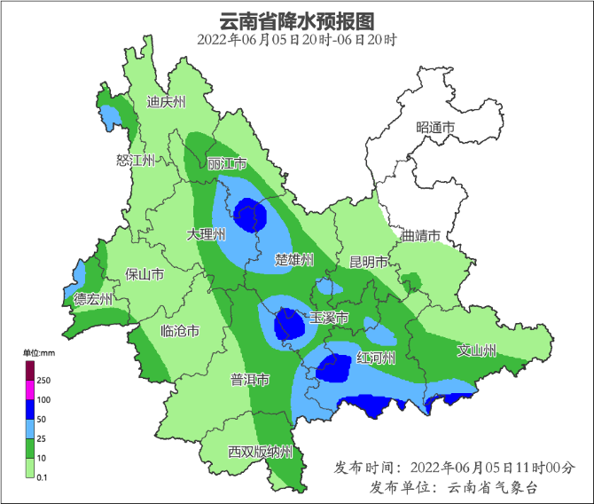 未來3天云南大部有雨，這些地方還有強對流天氣...