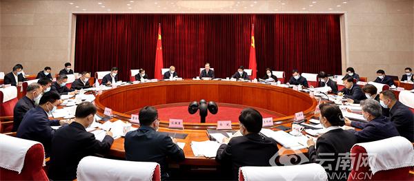 省委常委會召開會議。記者 雷桐蘇 攝