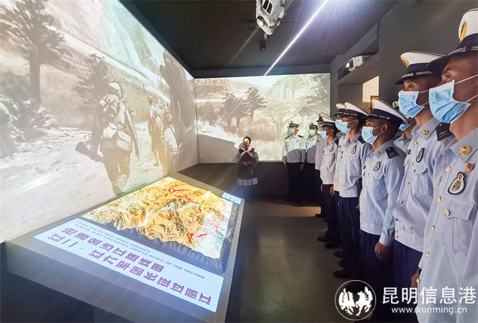 觀看紅二、六軍團搶渡金沙江路線圖