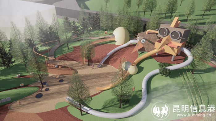 融創(chuàng)·雁來湖無動力樂園 意境圖